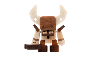 ألعاب الثور الشيطاني الخشبية