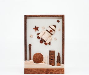 Wooden Fat Five Toys