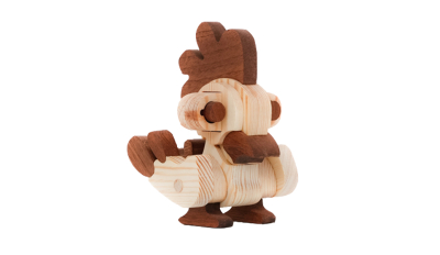 ألعاب الدجاج الخشبية