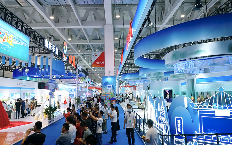 العارضون في معرض الصين الدولي التاسع عشر للصناعة الثقافية والمعرض التجاري .Exhibitors of the 19th China International Cultural Industry Expo and Trade Fair