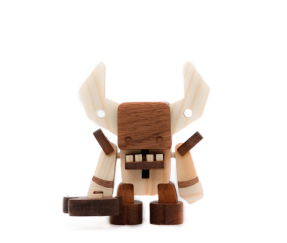 Wooden Bull Devil Toys
