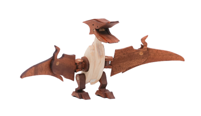 لعبة التيروصورات الخشبية