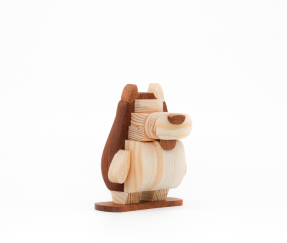 Wooden Husky Toys
