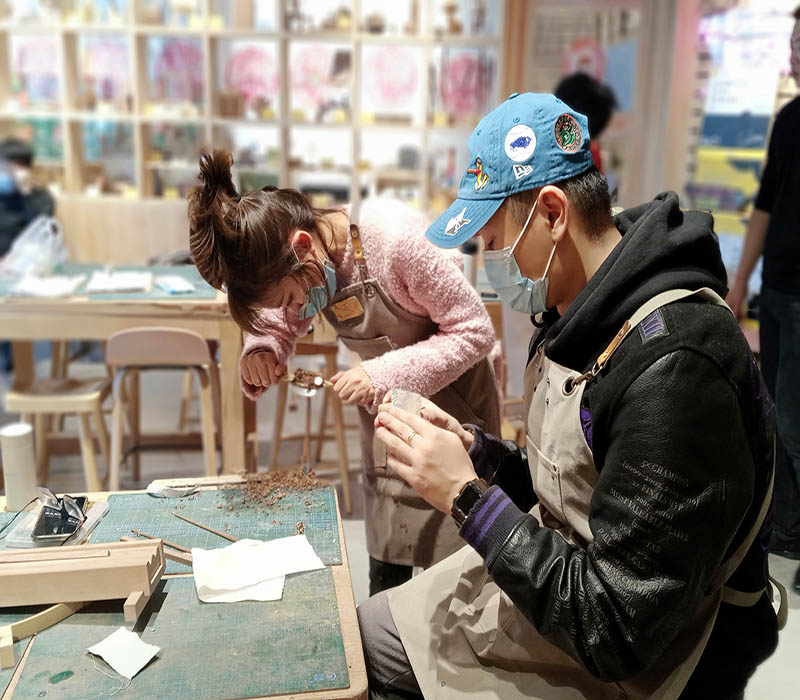 Bengkel pertukangan Carpentry workshop